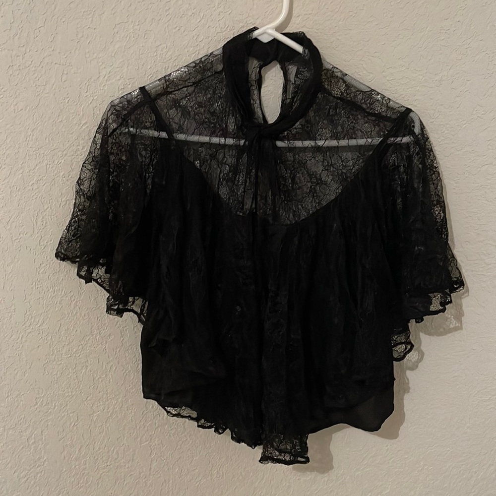 Zara Lace Crop Top